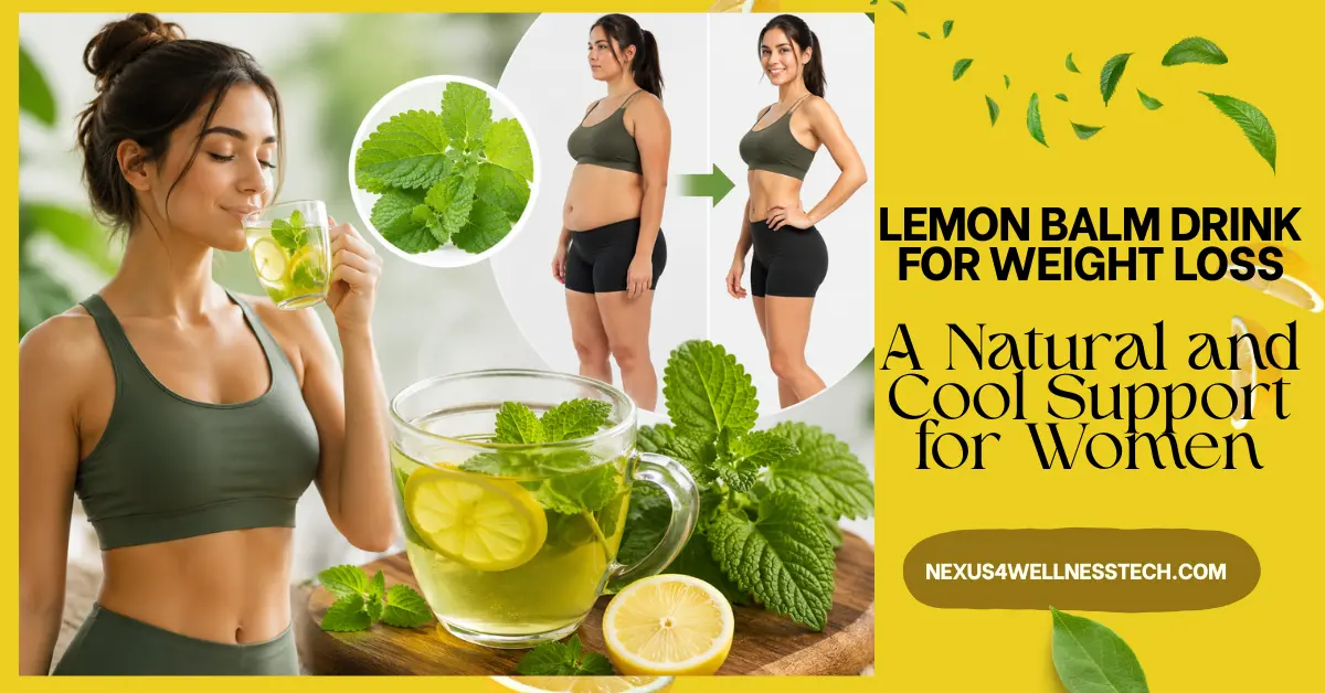 Lemon Balm Drink for Weight Loss
