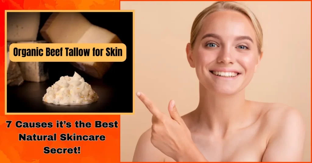 Organic Beef Tallow for Skin