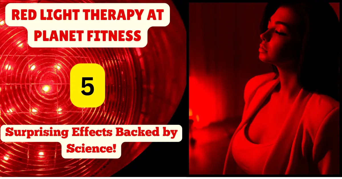 Red Light Therapy at Planet Fitness