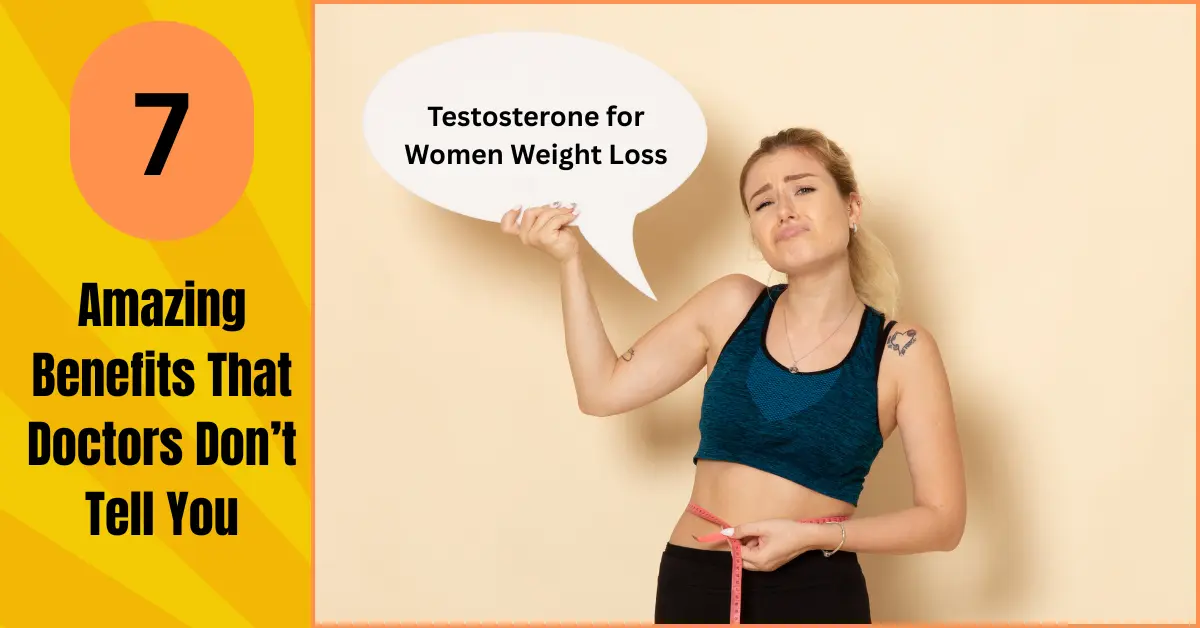 Testosterone for women weight loss
