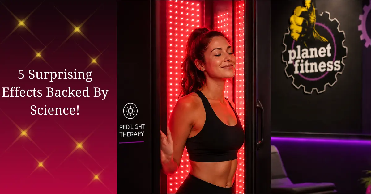 Red Light Therapy at Planet Fitness