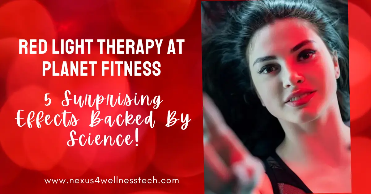 Red Light Therapy at Planet Fitness