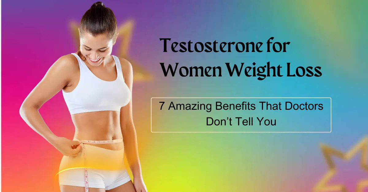 Testosterone for Women Weight Loss