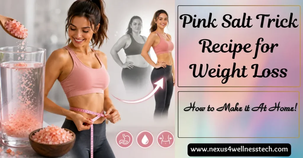 Pink Salt Trick Recipe For Weight Loss